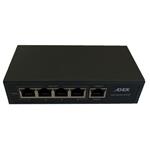 Adex ADS105FRP-4POAF Reverzní PoE switch pro CCTV; 1x PoE In; 4x PoE Out