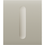 Ajax CenterButton (Dimmer) [55] (8EU) ASP ivory