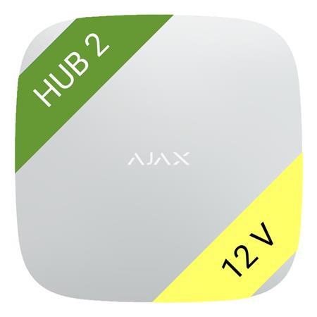 Ajax Hub 2 12V white