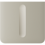 Ajax SideButton (Dimmer) vertical [55] (8EU) ASP ivory