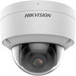 DS-2CD2147G2(2.8mm)(C) 4MPix IP Dome ColorVu AcuSense kamera; WDR 130dB, IP67, IK10