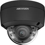 DS-2CD2147G2-LSU(2.8mm)(C)BLACK 4MPix IP Dome ColorVu AcuSense kamera; LED 30m; mikrofon;