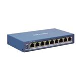 DS-3E1309P-EI Smart switch 8x 100TX PoE + 1x Gb uplink, 110W, Super PoE