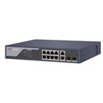 DS-3E1310P-SI Smart  managed switch 8x100TX PoE + 2x Gb Combo Uplink, 125W, Super PoE -