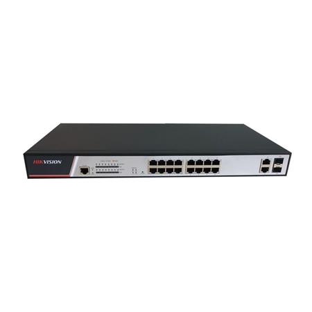 DS-3E2318P Full managed switch 16x100TX PoE + 2x Gb Uplink Combo port, 300W