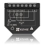 Ezviz chytré Wi-Fi relé CS-T36-R100-WM - 2 channel (CS-T36-R100-WM)