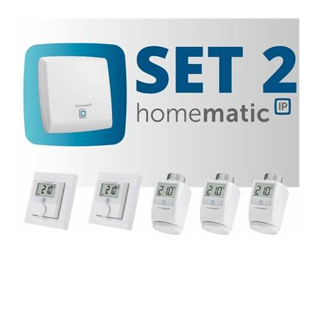 HmIP-SET2 Sada vytápění Homematic IP (byt 2+1)