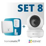 HmIP-SET8 Sada Zabezpečení Homematic IP s kamerou Ezviz