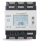 Homematic IP   Drátový vstupní modul s LCD - na DIN lištu, 32 kanálů - HmIPW-DRI32