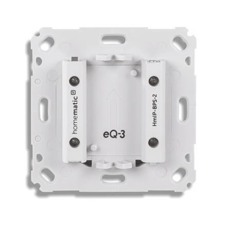 Homematic IP Napájecí zdroj bateriových komponent 55 mm - 3V, zápustná montáž - HmIP-BPS-2