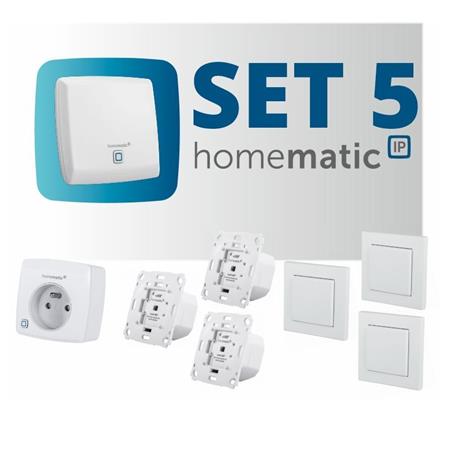 Homematic IP Sada osvětlení Homematic IP (s možností stmívání) - HmIP-SET5