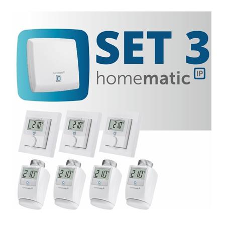 Homematic IP Sada vytápění (byt 3+1) - HmIP-SET3