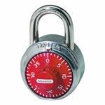 Kombinační visací zámek 1503EURD - Master Lock - červený - 48mm