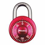 Kombinační visací zámek 1530EURDCM - Master Lock - červený - 48mm