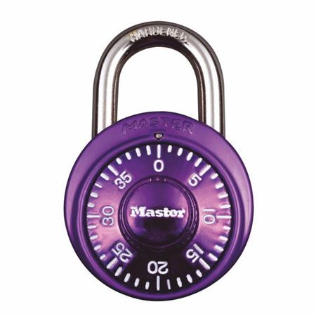 Kombinační visací zámek 1530EURDCM - Master Lock - fialový - 48mm