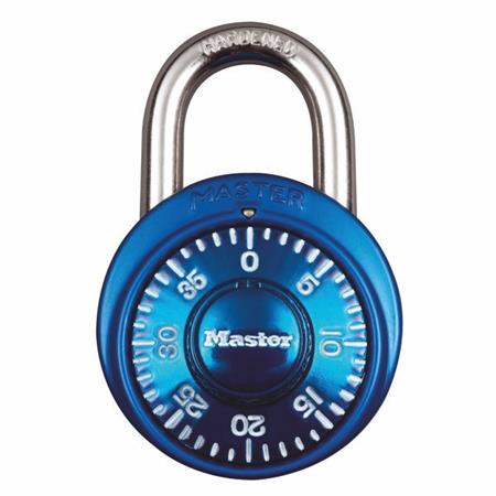 Kombinační visací zámek 1530EURDCM - Master Lock - modrý - 48mm