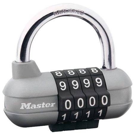 Kombinační visací zámek horizontální 1520EURD - Master Lock - šedý