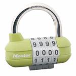 Kombinační visací zámek horizontální 1523EURD - Master Lock - zelený