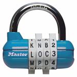 Kombinační visací zámek horizontální 1534EURD - Master Lock - modrý