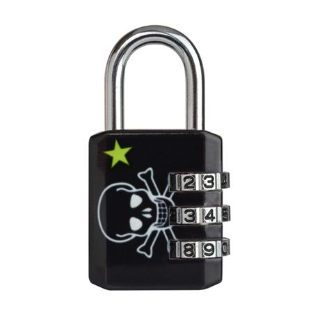 Kombinační visací zámek Master Lock 1509EURDSKULL - 30mm