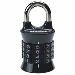 Kombinační visací zámek vertikální 1535EURDCOL - Master Lock - černý