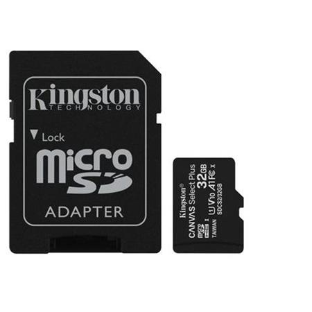 microSDHC karta 32GB Kingston UHS-I, Class 10 + SD adapter