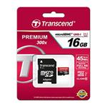 MicroSDHC Transcend 16GB class 10