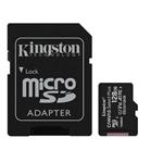 microSDXC karta 128GB Kingston UHS-I, Class 10 + SD adapter