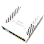 MikroTik RouterBOARD CSS106-1G-4P-1S, RB260GSP, 5-Gbit port switch, SFP, SwOS, PSU,