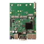 MikroTik RouterBOARD RBM33G, Dual Core 880MHz CPU, 256MB RAM, 3x Gbit LAN, 2x miniPCI-e,