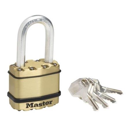 Mosazný visací zámek M1BEURDLF - Master Lock Excell - 45mm