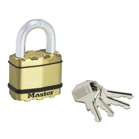 Mosazný visací zámek M5BEURD - Master Lock Excell - 50mm