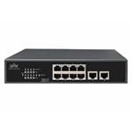 NSW2010-10T-POE-IN 8xRJ45 10/100 s PoE (802.3af/at, PoE budget 120W), 2xRJ45 10/100, lze n