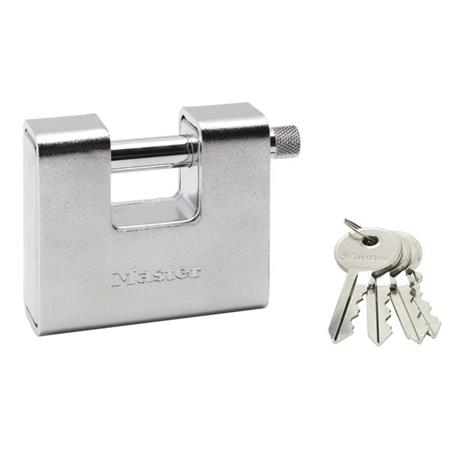 Obdélníkový visací zámek Master Lock 680EURD pro zvýšenou ochranu - 80mm