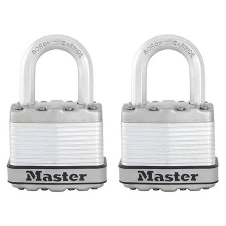 Set 2 ks titanových visacích zámků M1EURT - Master Lock Excell - 45mm