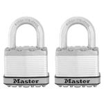 Set 2 ks titanových visacích zámků M5EURT - Master Lock Excell - 50mm