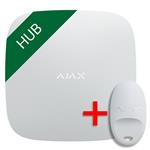 SET Ajax Hub white + DÁREK ZDARMA Ajax SpaceControl white