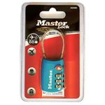 Visací kombinační zámek Master Lock TSA 4688EURD - modrý