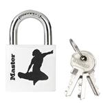 Visací zámek Master Lock z pevného hliníku 3430EURDSPO_surf - 30mm