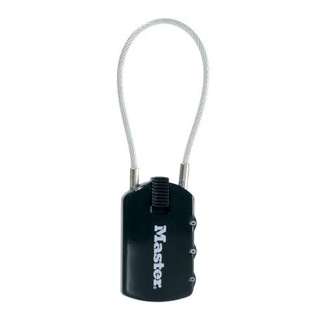 Visací zámek pro zavazadla 4684EURD - Master Lock - černý