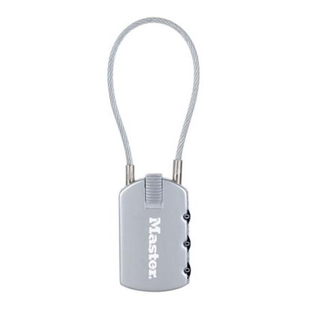 Visací zámek pro zavazadla 4684EURD - Master Lock - stříbrný