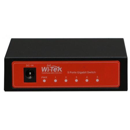 WI-SG105 5x Gigabit Steel Case Desktop Ethernet Switch